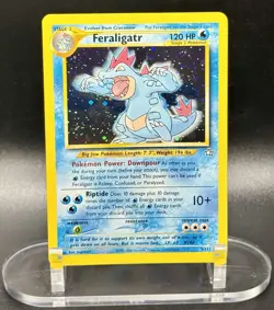Feraligatr 5/111 Holo Pokemon Neo Genesis 2000 Wotc Vintage NM/LP - Image 2