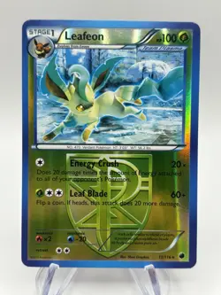 Pokemon TCG Leafeon Reverse Holo (Team Plasma) 11/116 Plasma Freeze Rare (NM-) - Image 1