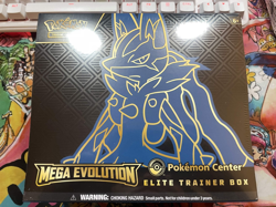 Pokemon Mega Evolution Lucario Pokemon Center ETB Elite Trainer Box SEALED NEW - Image 1