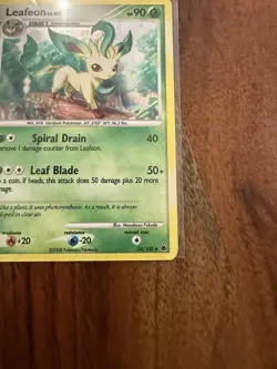 Leafeon - (DP Majestic Dawn) 024/100 Deck Exclusives Holo Pokemon - Image 4