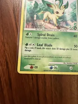 Leafeon - (DP Majestic Dawn) 024/100 Deck Exclusives Holo Pokemon - Image 5
