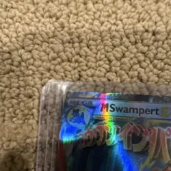 Pokemon M Swampert EX Full Art Ultra Rare Holo XY87 220 HP Mega English - Image 5