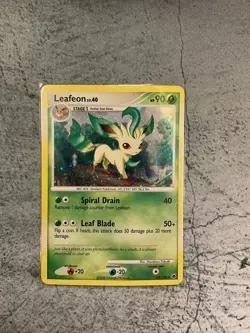 Pokemon TCG Leafeon Majestic Dawn 24/100 Holo Exclusive - Image 1