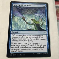 Into the Flood Maw Bloomburrow Regular MTG - Image 1