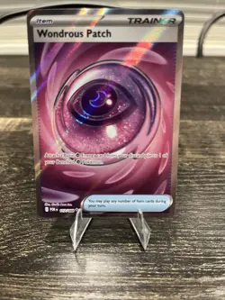 Pokemon TCG Perfect Order Wondrous Patch 117/088 Ultra Rare Full Art Trainer - Image 1