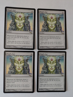 4 Mind's Eye Mirrodin MTG NM Free shipping with tracking - Image 1