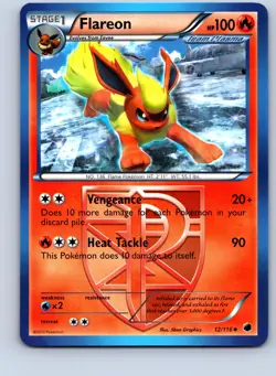 Pokemon tcg: Plasma Freeze Flareon (Team Plasma) #12/116 Uncommon,Regular .VO5 - Image 1
