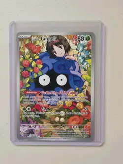 Erika's Tangela 218/217 Illustration Rare ME: Ascended Heroes Pokemon NM - Image 1