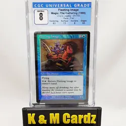 MTG - Urza's Legacy - Fleeting Image - Foil - Graded - CGC 8 - Vintage - Image 1