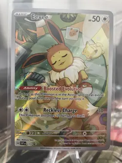 Eevee SVP 173 Holo Pokemon Black Star ETB Promo Prismatic Evolutions NM - Image 1
