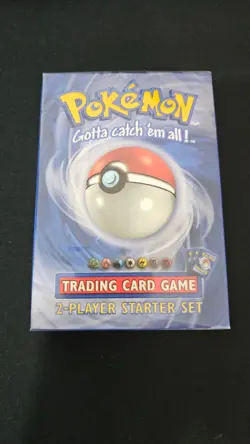 Pokemon Base Set 2-Player Starter Set 1999 Factory Sealed 1st Deck WOTC Vintage - Image 1