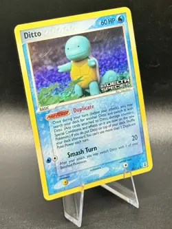 Ditto (Squirtle) 40/113 Stamped Pokemon EX Delta Species Reverse Holo LP/MP - Image 1