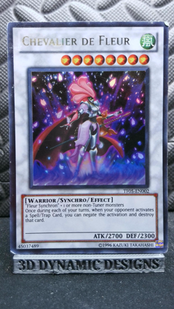 | Yugioh Chevalier de Fleur TF05-EN002 ULTRA Rare 5Ds Tag Force Promo PL 🔥 | - Image 1