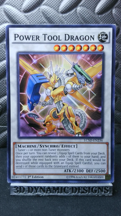 | Yugioh Power Tool Dragon LC5D-EN236 1st Edition Common Legendary 5Ds PL 🔥 | - Image 1