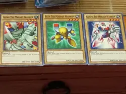 Yu-Gi-Oh Set Alpha,Beta,Gamma the Magnet Warrior 1st Ed Common LCYW-EN014 - Image 1