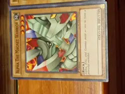 Yu-Gi-Oh Set Alpha,Beta,Gamma the Magnet Warrior 1st Ed Common LCYW-EN014 - Image 2