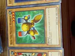 Yu-Gi-Oh Set Alpha,Beta,Gamma the Magnet Warrior 1st Ed Common LCYW-EN014 - Image 3