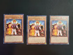 Infernoble Knight - Roland - AMDE-EN050 - Rare - 1st Edition x3- - Image 1