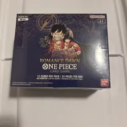One Piece Romance Dawn OP-01 ENGLISH Booster Box Sealed (White Bottom) - Image 1