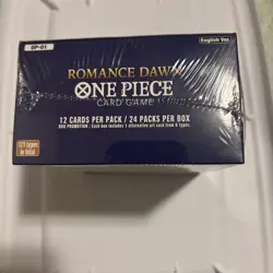 One Piece Romance Dawn OP-01 ENGLISH Booster Box Sealed (White Bottom) - Image 4