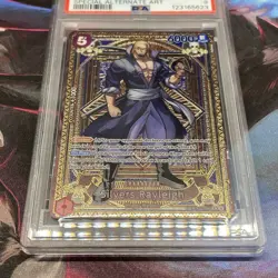 2025 One Piece OP11 EN Silvers Raleigh Special Alternate Art PSA 9 - Image 4