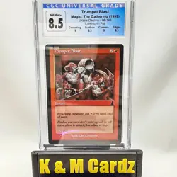 MTG - Urza's Destiny - Trumpet Blast - Foil - Graded - CGC 8.5 - Vintage - Image 1