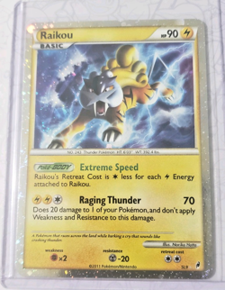 2011 Raikou SL9 Holo Ultra Rare Call of Legends Pokemon Card (LP) - Image 1