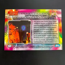 Introductions 21 Mewtwo Strikes Back Topps Pokemon Card Series 1 - Topps - Image 3