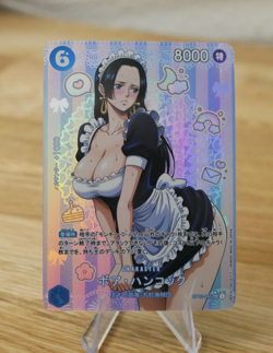 BOA HANCOC Sexy One Piece CCG Anime Card Waifu Doujin Custom Hot Japanese Maid 3 - Image 1