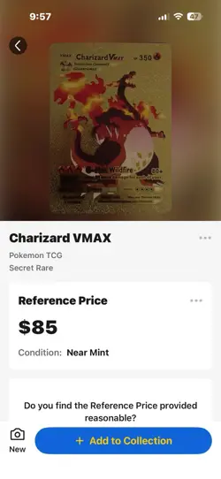 Charizard VMAX SWSH261 Sword & Shield Promo Holo Metal Pokemon TCG Card English - Image 5