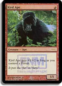 Kird Ape (FNM) FOIL Promo HEAVILY PLD Creature Special MAGIC MTG CARD ABUGames - Image 1