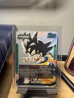 Bandai Dragon Ball Super Son Goku Leader Card SB02-033 - Image 1