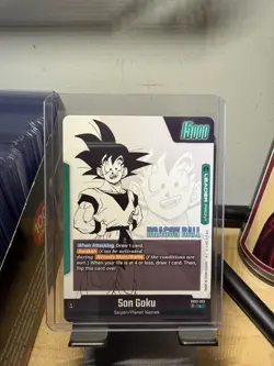 Bandai Dragon Ball Super Son Goku Leader Card SB02-033 - Image 2
