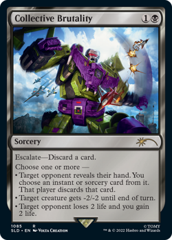 Collective Brutality (Secret Lair) FOIL Promo NM Sorcery Rare MTG CARD ABUGames - Image 1