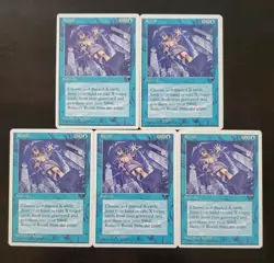 Magic The Gathering Recall Chronicles 5 Card Lot - Image 1