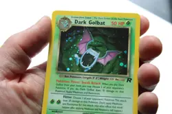 Dark Golbat 7/82 Team Rocket Pokemon Card Holo Foil Rare WOTC - Image 3