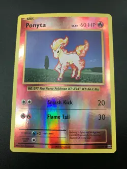 Ponyta 19/108 Reverse Holo Pokemon TCG XY Evolutions Card NM 2016 A - Image 1