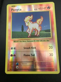 Ponyta 19/108 REVERSE HOLO Pokemon XY Evolutions Card NM 2016 - Image 1