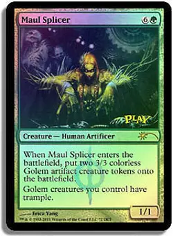 Maul Splicer (WPN) FOIL Promo MINT Creature Special MAGIC MTG CARD ABUGames - Image 1