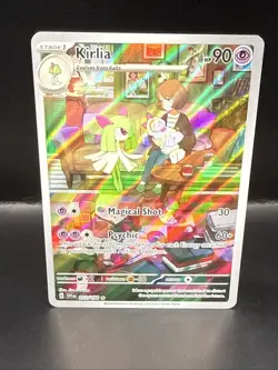 Pokemon TCG - Kirlia 212/198 Scarlet & Violet Illustration Rare Near Mint - Image 3