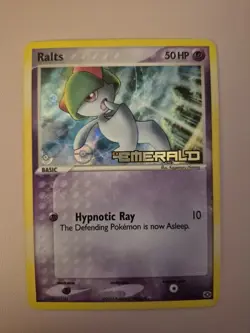 Ralts Holo Emerald STAMPED 61/106 Pokemon Card - Image 1