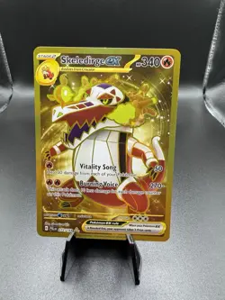 Pokemon TCG Skeledirge EX Paldea Evolved Full Art Ultra Rare Holo Card - Image 1