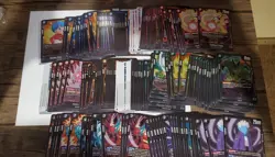 Dragonball Fb04 Fusion World Rares Lot 191 Cards Total All Foils - Image 1