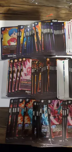 Dragonball Fb04 Fusion World Rares Lot 191 Cards Total All Foils - Image 2
