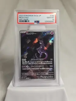 Mewtwo 183/165 Sv2a: Pokemon Card 151 Holo (Japanese) Art Rare PSA 10 - Image 1