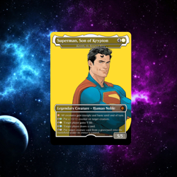 Mtg - Superman DC - Playtest Card Commander EDH - Matte Finish - Image 1