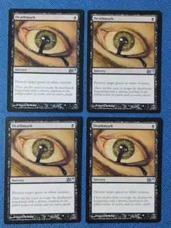 MTG 4x Deathmark x4 NM Core Set 2011 M11 Magic Playset - Image 1