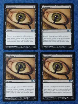 MTG 4x Deathmark x4 NM Core Set 2011 M11 Magic Playset - Image 2