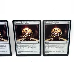 4x Commander's Sphere Mixed Sets MTG Magic The Gathering - Image 3