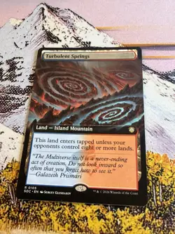 Turbulent Springs (Extended Art) 105 MTG NM - SOC - Image 1